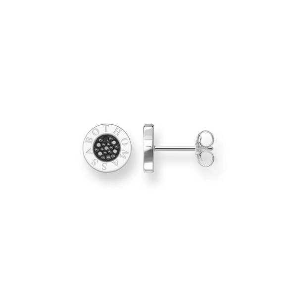 Korvakorut Classic Pavé Musta - Thomas Sabo - Suuri valikoima & ilmainen lahjapaketointi - Nordicspectra.fi
