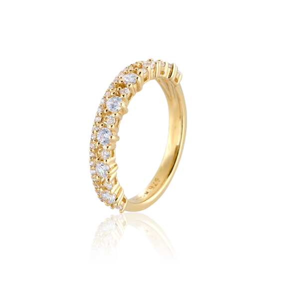 Circle of Trust Ring Guld - elegant guldring med minimalistisk design