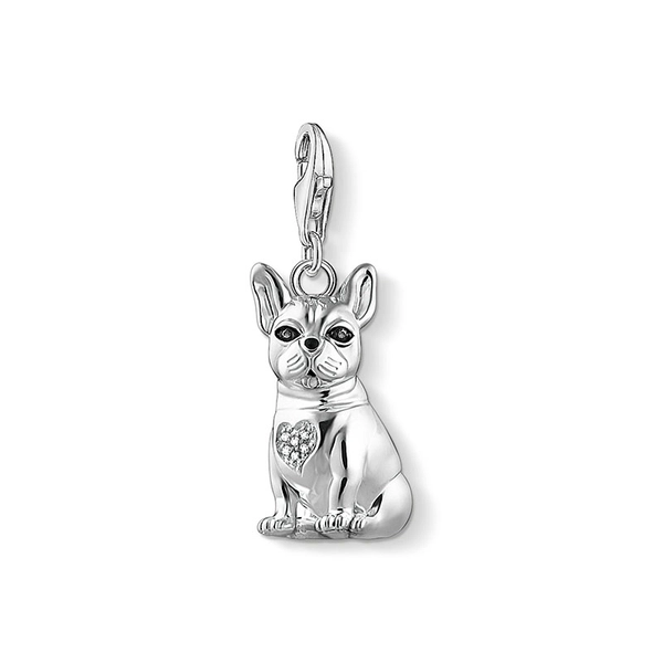 Charm-Anhänger französischen Bulldogge Silber von Thomas Sabo, Schneller Versand - Nordicspectra.de