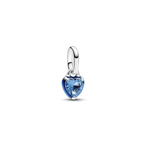 Pandora ME Blaues Chakra-Herz Mini-Charm-Anhänger - PANDORA - Nordic Spectra