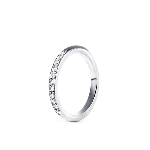Stella Eternity Ring 0,22 ct White Gold von Nordic Spectra, Schneller Versand - Nordicspectra.de