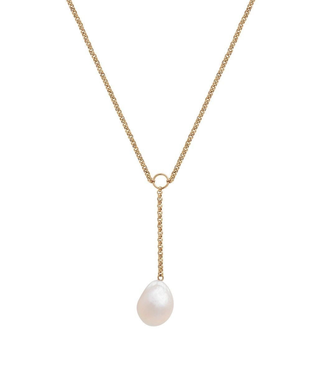 Trellis Y Necklace Gold - Edblad - Snabb frakt & paketinslagning - Nordicspectra.se