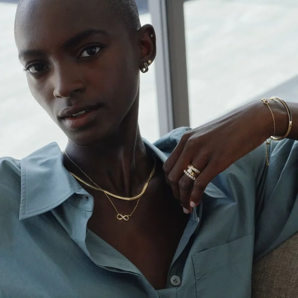 Infinity Necklace Gold - Edblad - Snabb frakt & paketinslagning - Nordic Spectra