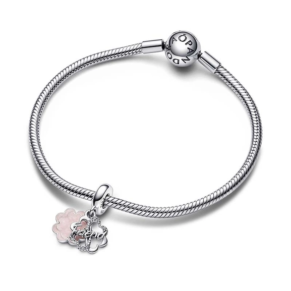 Four-leaf Clover Friendship Double Hängberlock - PANDORA - Snabb frakt & paketinslagning - Nordicspectra.se