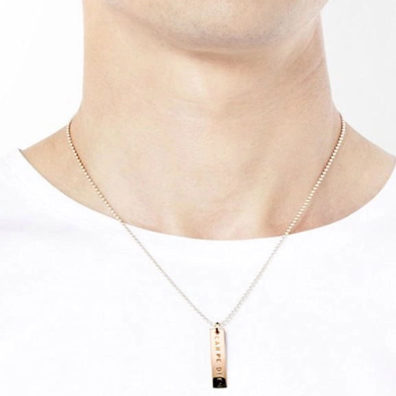 Carpe Diem Pendant Gold von Efva Attling, Schneller Versand - Nordicspectra.de