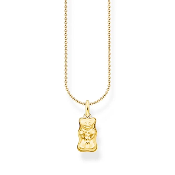 Kette mit HARIBO Goldbär Anhänger vergoldet - Thomas Sabo - Nordic Spectra