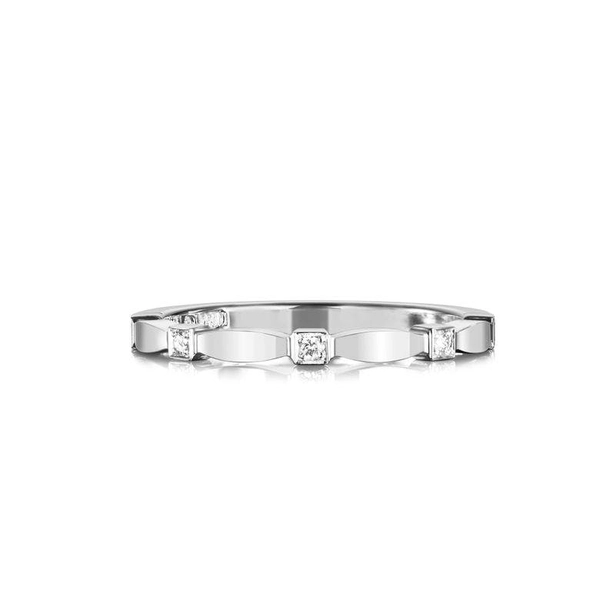 Forget Me Not Thin Ring White Gold - Efva Attling ringar - Snabb frakt & paketinslagning - Nordicspectra.se