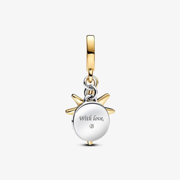 Polstjärna & Diamant Hängberlock - PANDORA - 1-2 dagar leverans - Gratis paketinslagning