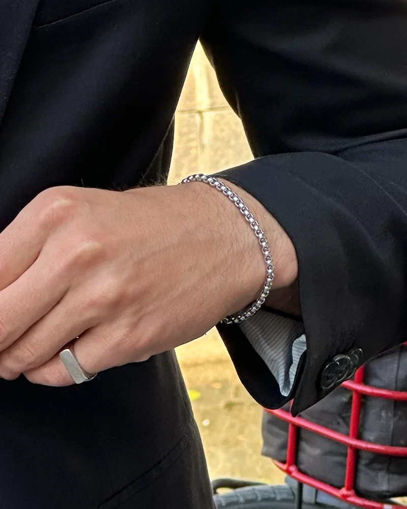 WILL Armband Stål - AROCK - Trendiga herrsmycken - Nordic Spectra
