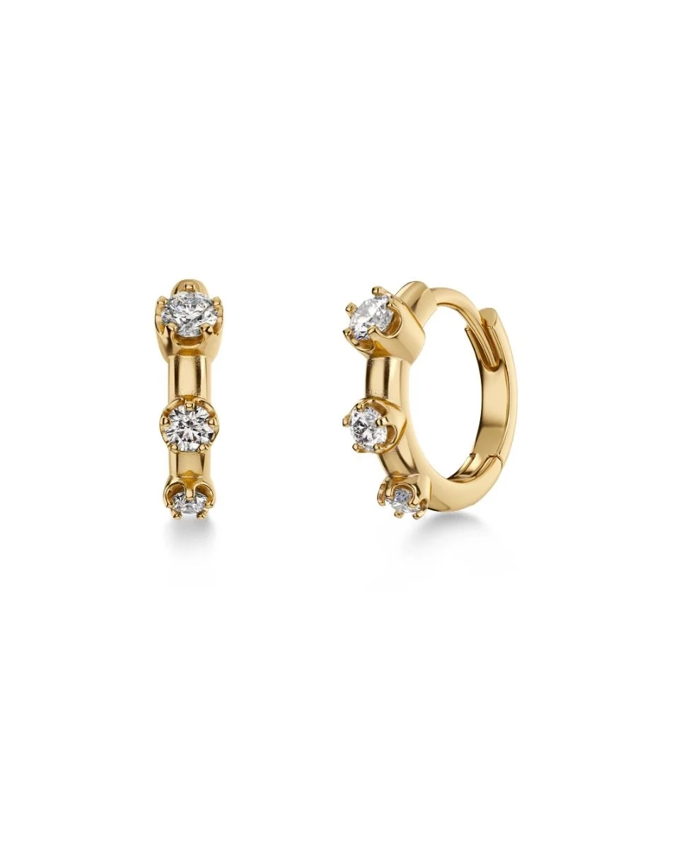 Edblad - Teeny Hoops Gold