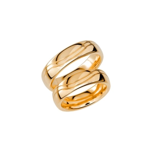 SR1007-6 Gold - Wedding & engagement rings - Schalins - Scandinavian design - Nordic Spectra