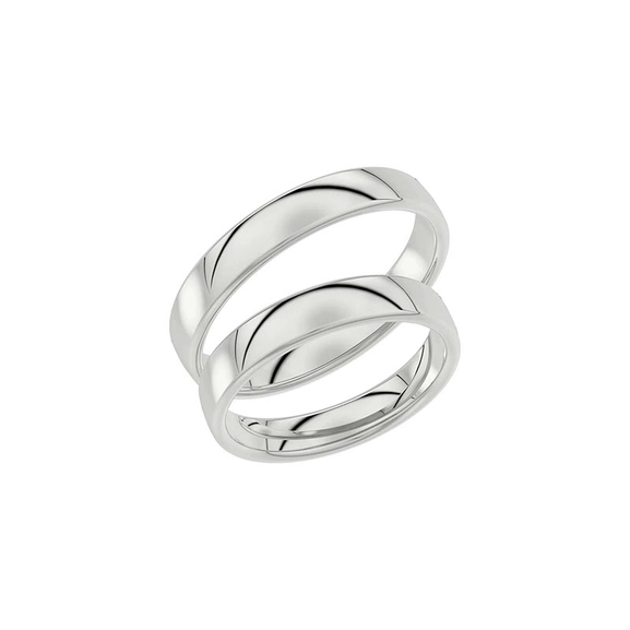 720-4 Silver - Vigsel- & förlovningsringar - Schalins - Fri storleksändring* - Nordic Spectra