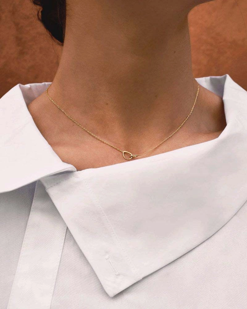 Together Drop Necklace Gold - Drakenberg/Sjölin - Suuri valikoima & ilmainen lahjapaketointi - Nordicspectra.fi