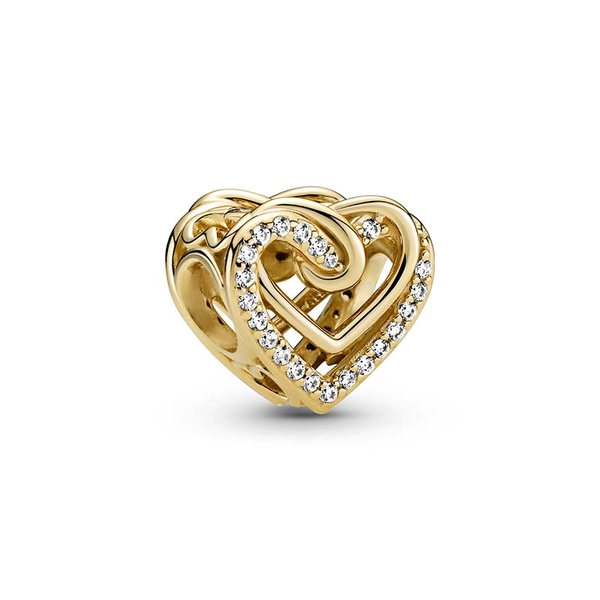 Funkelnde Verschlungene Herzen Charm von PANDORA, Schneller Versand - Nordicspectra.de