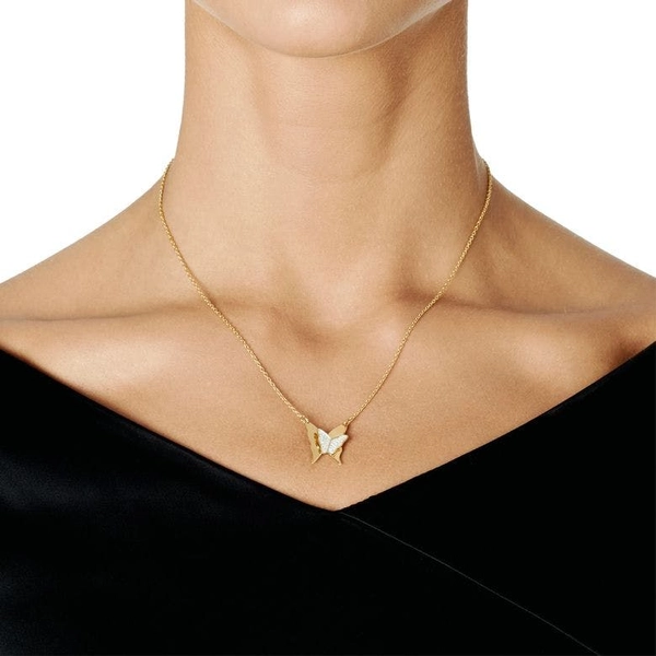 Miss Butterfly & Stars Necklace Gold - Efva Attling - Suuri valikoima & ilmainen lahjapaketointi - Nordicspectra.fi