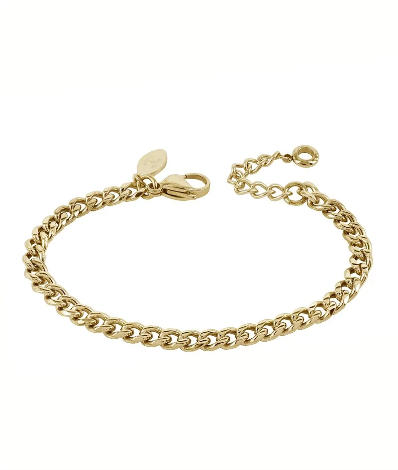 ALEXA Armband 5 mm Guld - Astrid & Agnes - Nordic Spectra