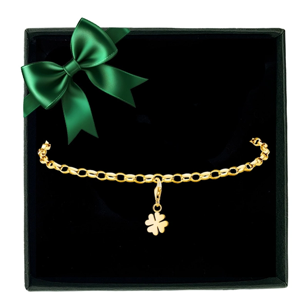 Presentset Gyllene Fyrklöver - Thomas Sabo - Snabb leverans & paketinslagning - Nordic Spectra