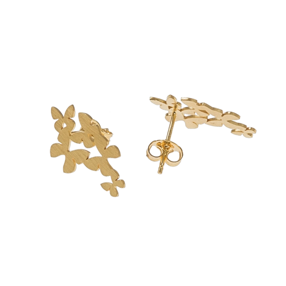 Butterfly Flock Ear Gold -CU Jewellery - Snabb frakt & paketinslagning - Nordicspectra.se
