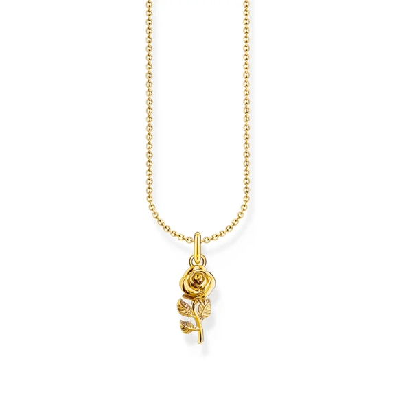Halsband med Ros Guld - Thomas Sabo - Snabb leverans & paketinslagning - Nordic Spectra