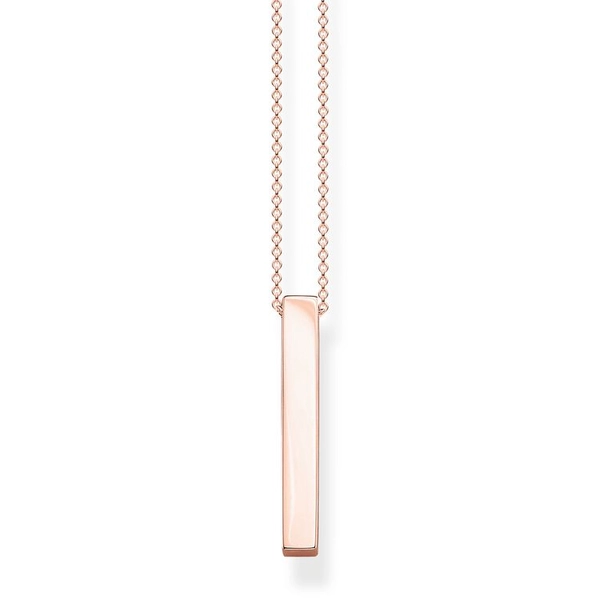 Halsband Åttahörning Rosé - Thomas Sabo halsband - Snabb frakt & paketinslagning - Nordicspectra.se