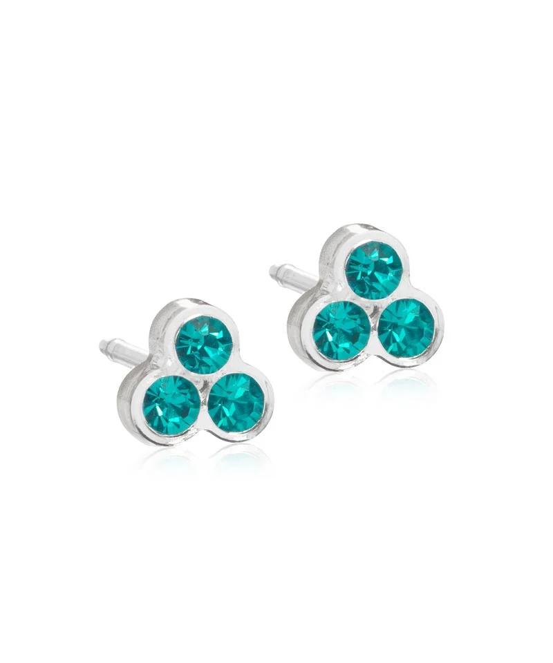 Blomdahl - MP Clover 6 mm Blue Zircon