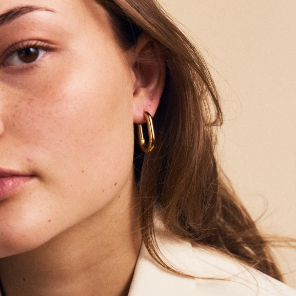 Modernist Hoops L Gold - Edblad - Snabba leveranser - Gratis paketinslagning