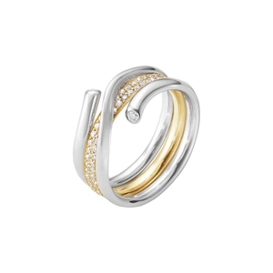 Magic Ringkombination VG/RG/Pavé - Georg Jensen ringar - Snabb frakt & paketinslagning - Nordicspectra.se