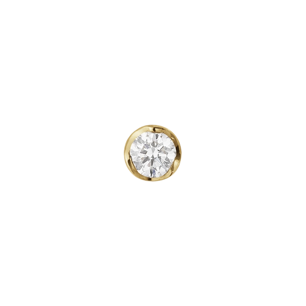 Georg Jensen Signature Diamonds Solitär-Ohrstecker, Einzeln 0.05 ct von Georg Jensen, Schneller Versand - Nordicspectra.de
