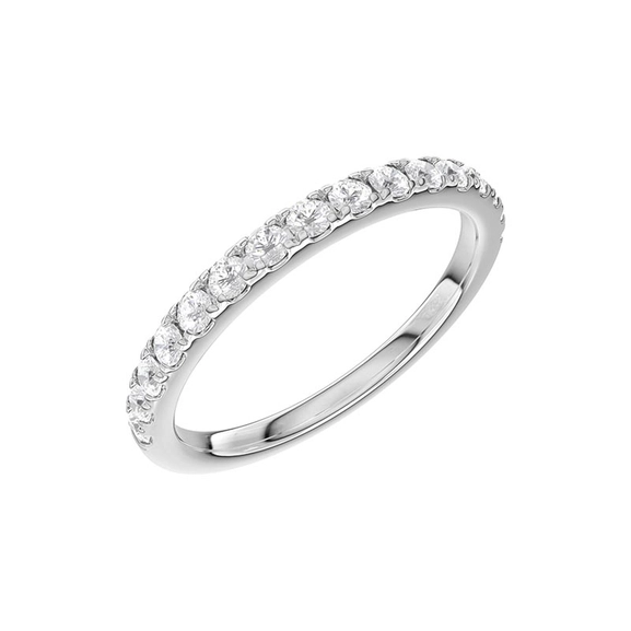 North 002 Lab Grown Diamond White Gold - Wedding & engagement rings - Schalins - Scandinavian design - Nordic Spectra