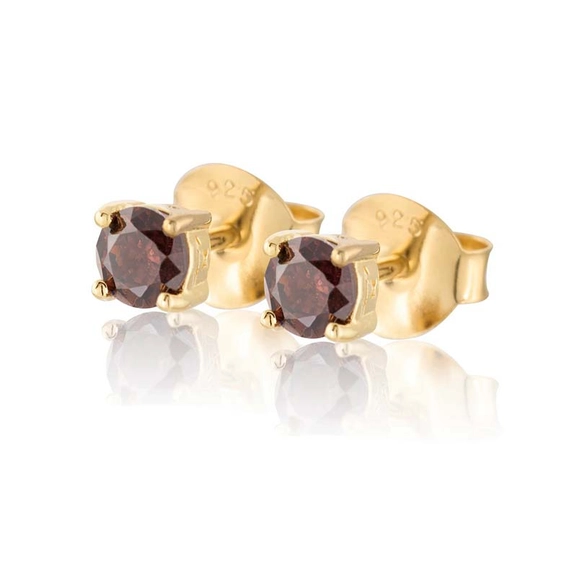 Time To Glow Mini Earrings S - Smoke Guld - Carolina Gynning - Suuri valikoima & ilmainen lahjapaketointi - Nordicspectra.fi