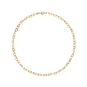 Heart Chain Necklace Gold - Caroline Svedbom - Nopea toimitus ja lahjapakkaus