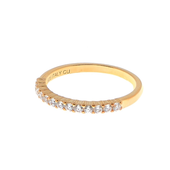 Two stone ring gold -CU Jewellery - Snabb frakt & paketinslagning - Nordicspectra.se