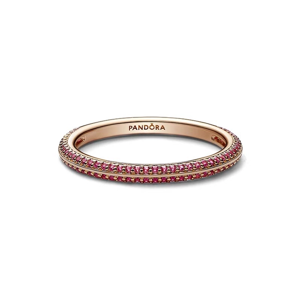 Pandora ME Red Pavé Ring Rosé - PANDORA - Snabb frakt & paketinslagning - Nordicspectra.se