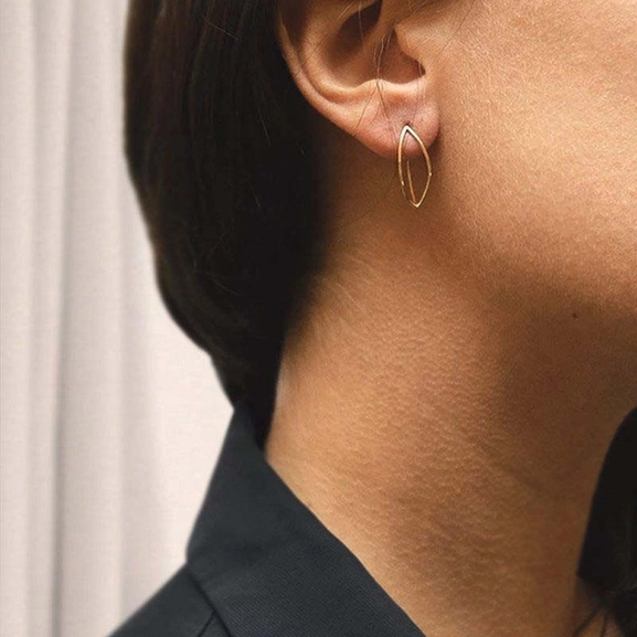 Together Mini Earrings Gold Drakenberg Sjölin, Schneller Versand - Nordicspectra.de