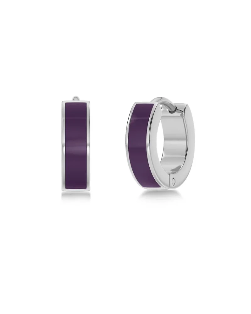 Fave Hoops Plum Steel - Edblad - Snabb leverans - Gratis paketinslagning