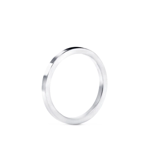 1946 Ring Rak 2 mm Platina - Nordic Spectra - Förstärker livets stora händelser - Nordic Spectra