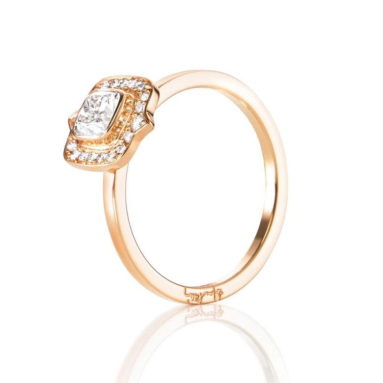 Efva Attling - The Mrs Ring 0.50 ct Gold