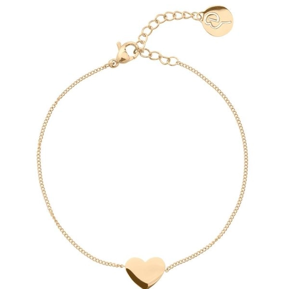 Pure Heart Bracelet Gold - Edblad - Snabb frakt & paketinslagning - Nordicspectra.se