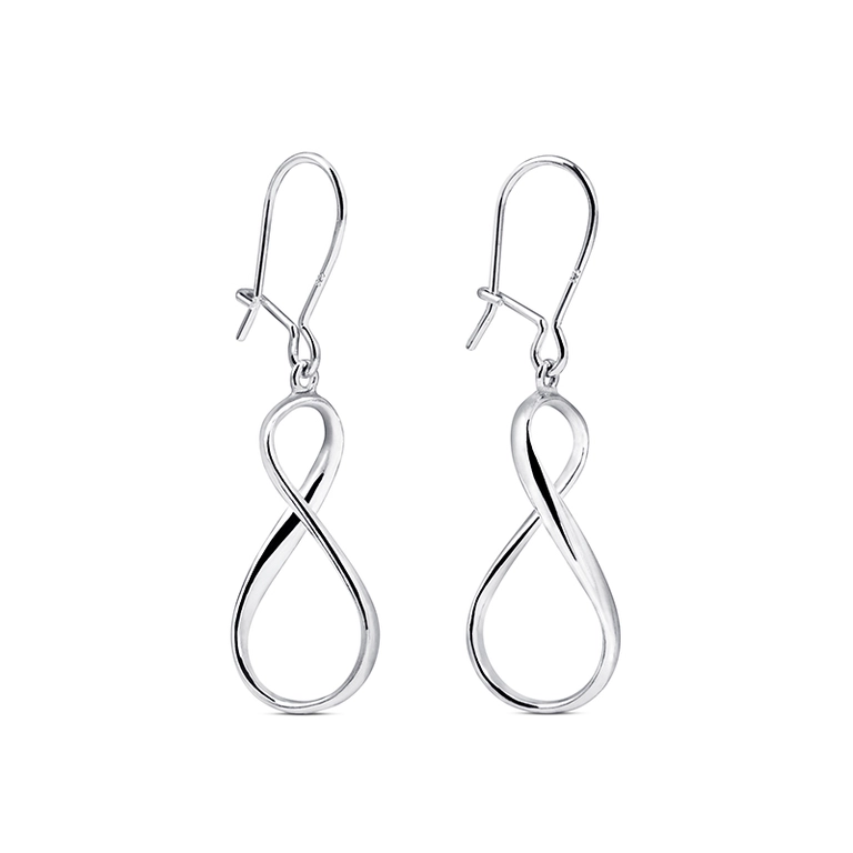 Eternal Flow Örhängen Silver - Snabb frakt & fri paketinslagning - Nordicspectra.se