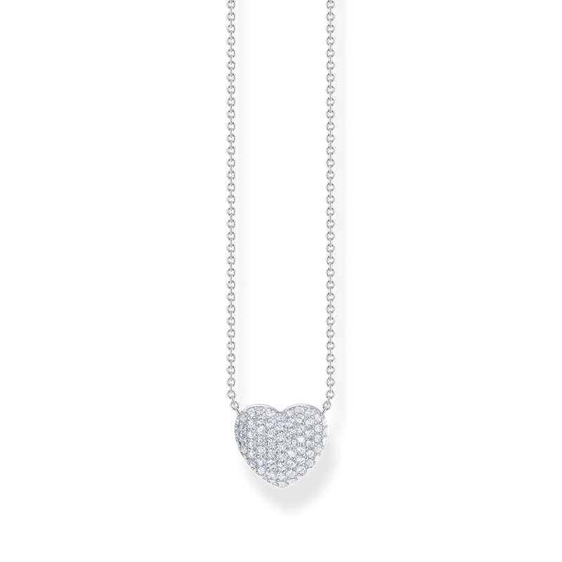 Thomas Sabo – Halsband med Pavéhjärta