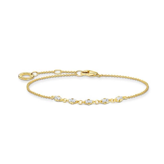 Armband Baguetteslipade Stenar Guld - Thomas Sabo armband - Snabb frakt & paketinslagning - Nordicspectra.se
