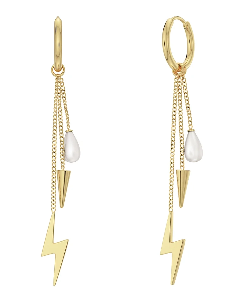 Edblad - Peak Hoops Multi Gold