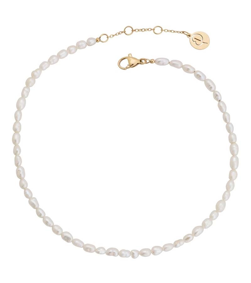 Collier Pearl Anklet White Gold - Edblad - Snabb frakt & paketinslagning - Nordicspectra.se