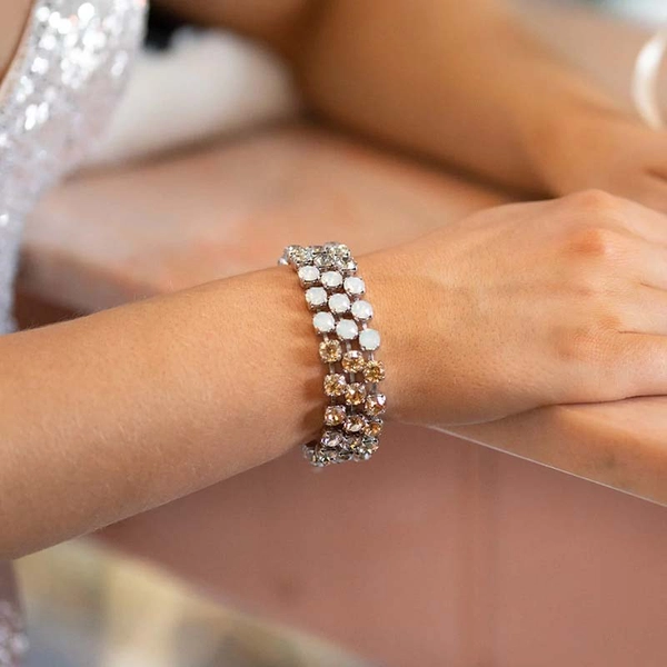 Rosanna Bracelet Gold White Combo - Caroline Svedbom - Snabb frakt & paketinslagning - Nordicspectra.se