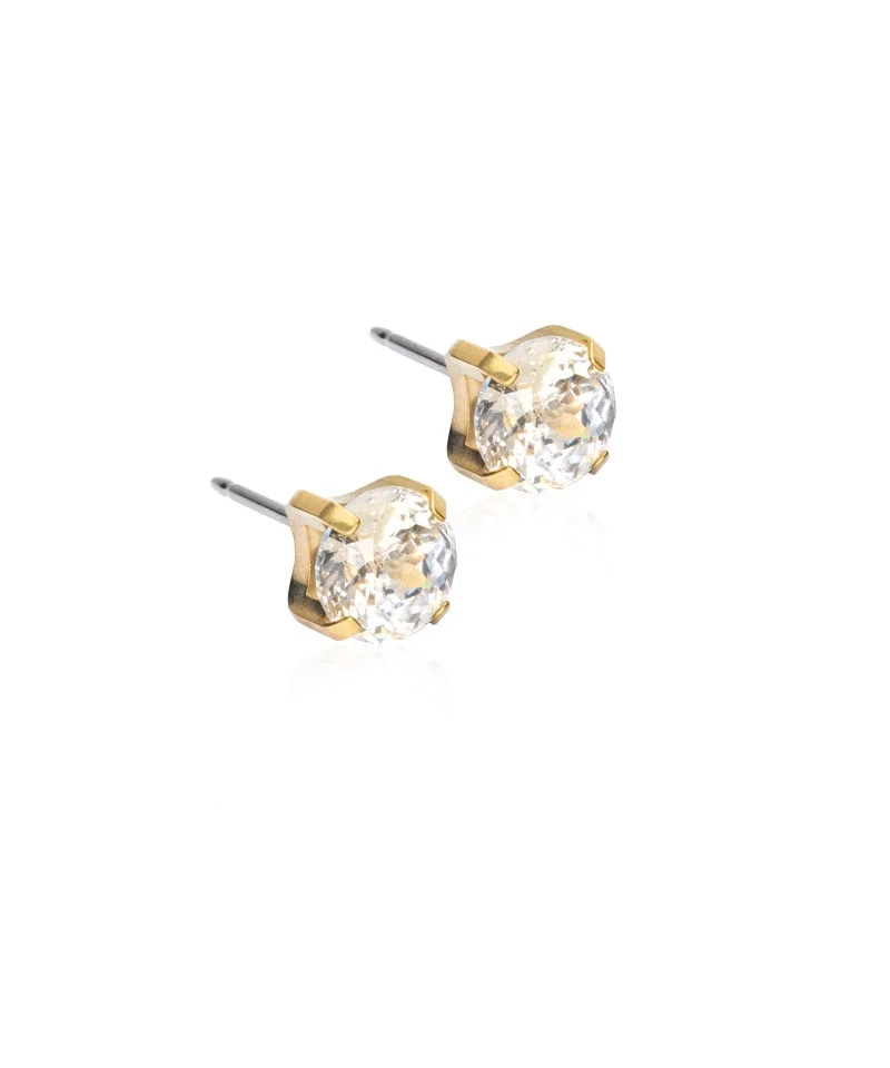 Blomdahl - GT Tiffany 7 mm CZ Warm Shimmer