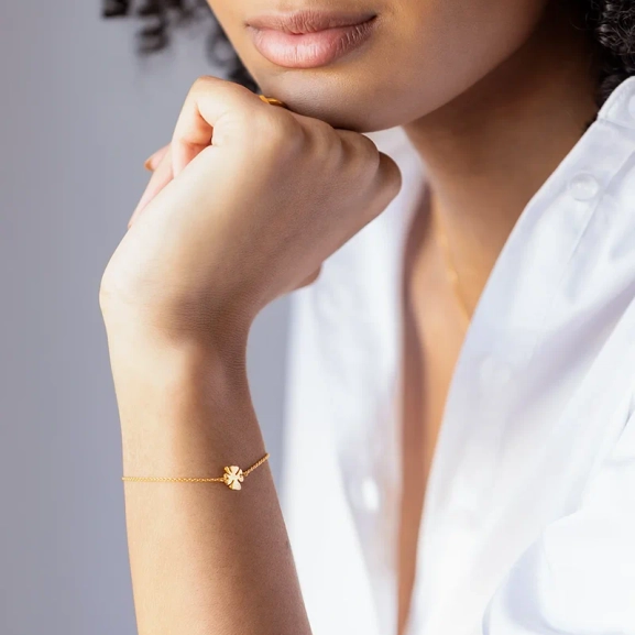 Bring Me Luck Bracelet Gold - Syster P - Snabb leverans & Gratis paketinslagning - Nordic Spectra