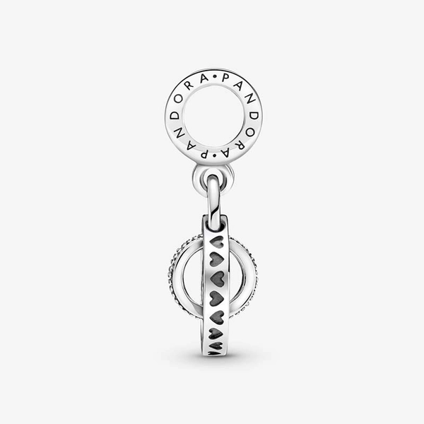 Pandora Logo Kreise Charm-Anhänger von PANDORA, Schneller Versand - Nordicspectra.de