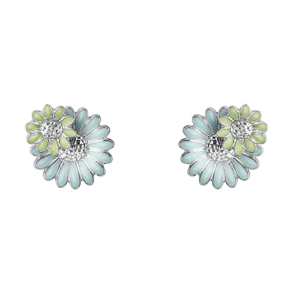 Daisy x Stine Goya Blåa & Gröna Stiftörhängen - Georg Jensen örhängen - Snabb frakt & paketinslagning - Nordicspectra.se
