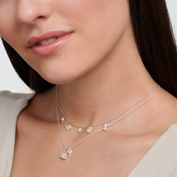Halsband Hänglås med Nyckel - Thomas Sabo halsband - Snabb frakt & paketinslagning - Nordicspectra.se