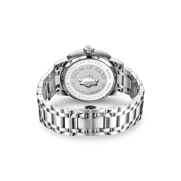 Herrenuhr Rebel at Heart Silber von Thomas Sabo, Schneller Versand - Nordicspectra.de